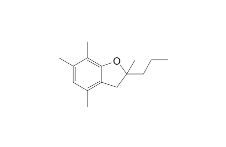 2,4,6,7-tetramethyl-2-propyl-3H-1-benzofuran