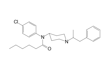 N-4-Chlorophenyl-N-[1-(1-phenylpropan-2-yl)piperidin-4-yl]hexanamide