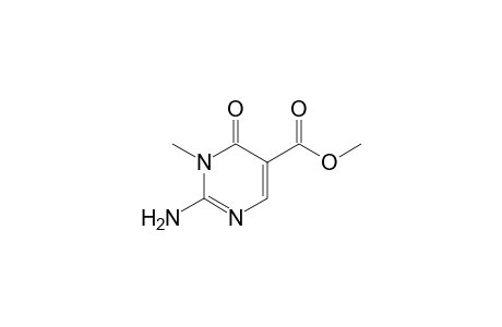 2-Amino-3-methyl-5-methoxycarbonylpyrimidin-4(3H)-one