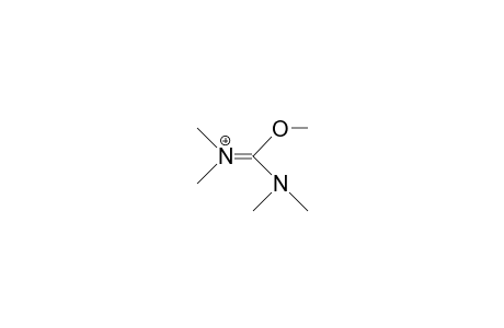 Dimethylamino-methoxy-methane dimethyliminium cation