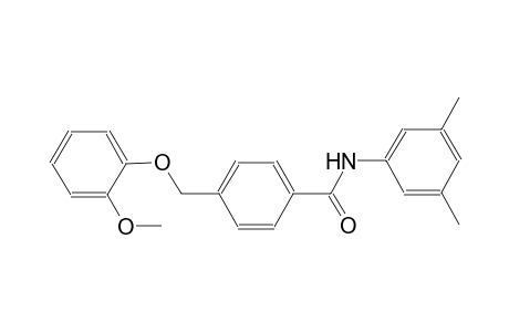 N-(3,5-dimethylphenyl)-4-[(2-methoxyphenoxy)methyl]benzamide