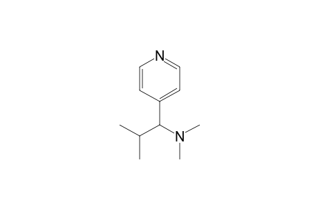 Dimethyl-[2-methyl-1-(4-pyridyl)propyl]amine