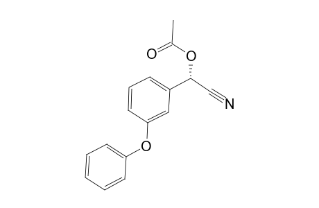 (R)-rac-.alpha.-Cyano-3-phenoybenzyl acetate