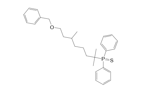 (7-BENZYLOXY-1,1,5-TRIMETHYLHEPTYL)-DIPHENYLPHOSPHINE-SULFIDE