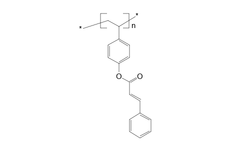 Poly(p-vinylphenyl cinnamate)