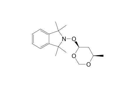 CIS-4-METHYL-6-(1,1,3,3-TETRAMETHYL-2,3-DIHYDRO-1H-ISOINDOL-2-YLOXY)-1,3-DIOXANE
