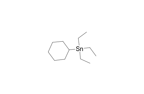 Stannane, cyclohexyltriethyl-