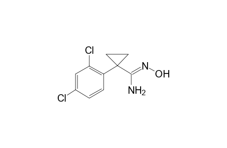 1-(2,4-dichlorophenyl)-N'-hydroxy-1-cyclopropanecarboximidamide