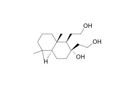 1,2-Naphthalenediethanol, decahydro-2-hydroxy-5,5,8a-trimethyl-, [1R-(1.alpha.,2.alpha.,4a.beta.,8a.alpha.)]-