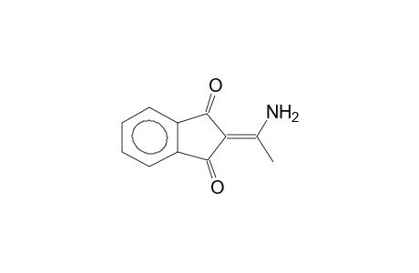 1H-Indene-1,3(2H)-dione, 2-(1-aminoethylidene)-