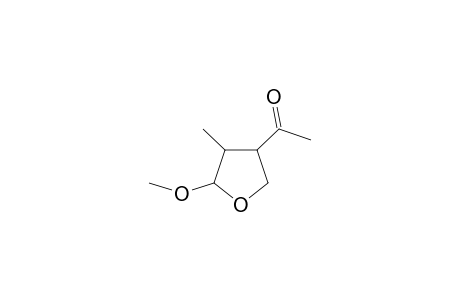ETHANONE, 1-(TETRAHYDRO-5-METHOXY-4-METHYL-3-FURANYL)-
