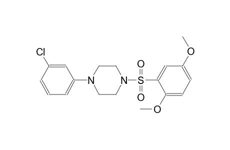 1-(3-chlorophenyl)-4-[(2,5-dimethoxyphenyl)sulfonyl]piperazine