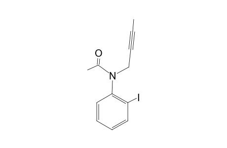 N-but-2-ynyl-N-(2-iodanylphenyl)ethanamide