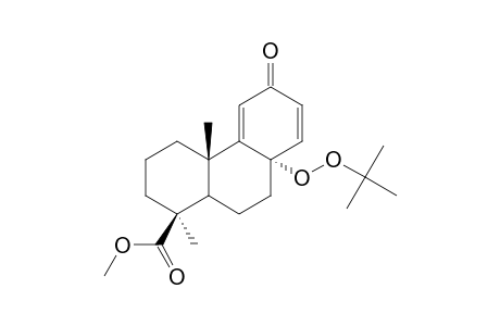 Methyl 8.alpha.-(t-butyl)peroxy-12-oxopodocarpa-9,13-dien-19-oate