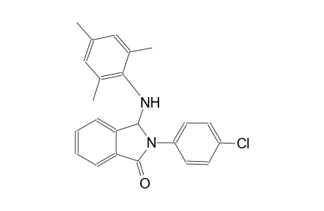 1H-isoindol-1-one, 2-(4-chlorophenyl)-2,3-dihydro-3-[(2,4,6-trimethylphenyl)amino]-