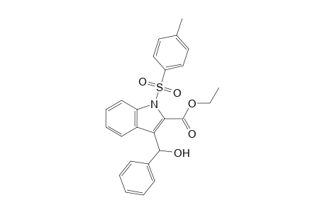 Ethyl 3-[Hydroxy(phenyl)methyl]-1-tosylindole-2-carboxylate