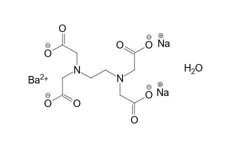(ethylenedinitrilo)tetraacetic acid, barium disodium salt, hydrated