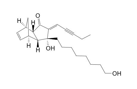 4E-3-(8-Hydroxyoctyl)-3-hydroxy-4-(pent-2-ynylidene)tricyclo[5.2.1.0(2,6)]dec-8-en-5-one
