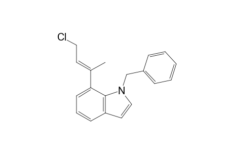 3-[N-Benzylindol-7'-yl]-1-chlorobut-2-ene