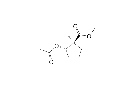 METHYL-(1S,2S)-2-ACETOXY-1-METHYL-3-CYCLOPENTENECARBOXYLATE