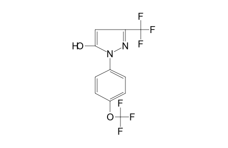 1-[p-(TRIFLUOROMETHOXY)PHENYL]-3-(TRIFLUOROMETHYL)PYRAZOL-5-OL
