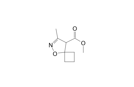 4'-Caebomethoxy-4',5'-dihydro-3'-methylspiro[cyclobutane-1,5'-isoxazole]