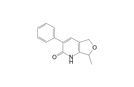 5,7-Dihydro-7-methyl-3-phenylfuro[3,4-b]pyridin-2(1H)-one