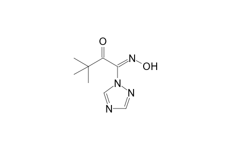 1H-1,2,4-Triazole, 1-[1-(hydroxyimino)-3,3-dimethyl-2-oxobutyl]-