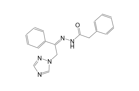 benzeneacetic acid, 2-[(Z)-1-phenyl-2-(1H-1,2,4-triazol-1-yl)ethylidene]hydrazide