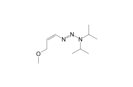 (E)-3,3-diisopropyl-1-((Z)-3-methoxyprop-1-en-1-yl)triaz-1-ene