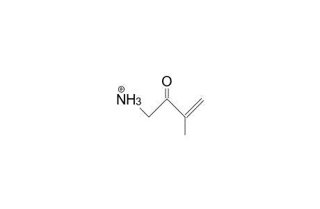 (3-Methyl-2-oxo-3-butenyl)-ammonium cation