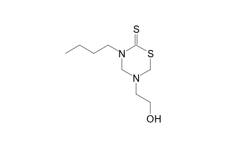 3-Butyl-5-(2-hydroxyethyl)-1,3,5-thiadiazinane-2-thione