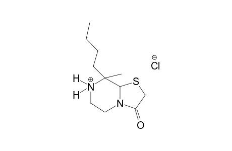 8-butyl-8-methyl-3-oxohexahydro-5H-[1,3]thiazolo[3,2-a]pyrazin-7-iumchloride