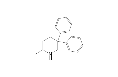 2-Methyl-5,5-diphenylpiperidine