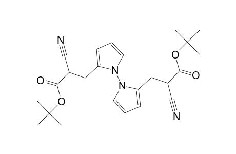 [1,1'-Bi-1H-pyrrole]-2,2'-dipropanoic acid, .alpha.,.alpha.'-dicyano-, bis(1,1-dimethylethyl) ester