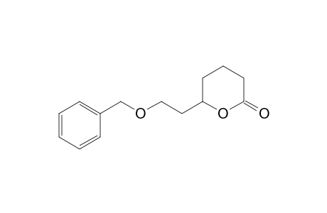 6-[2'-(Benzyloxy)ethyl]-tetrahydro-2H-pyran-2-one