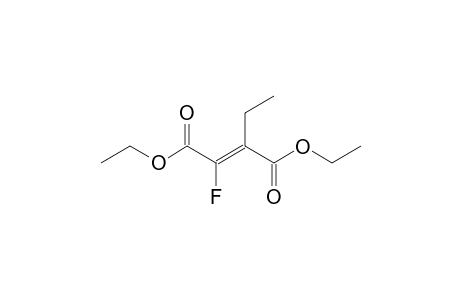 (Z)-2-ethyl-3-fluoro-2-butenedioic acid diethyl ester