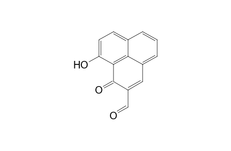 1H-phenalene-2-carboxaldehyde, 9-hydroxy-1-oxo-