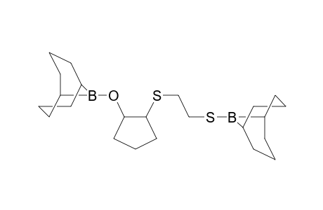 Cyclopentane, 1-(9-borabicyclo[3.3.1]non-9-yloxy)-2-[2-(9-borabicyclo[3.3.1]nonylthio)ethylthio]-