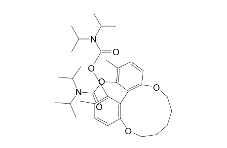 3,3'-Dimethyl-6,6'-pentylenedioxybiphenyl-2,2'-diyl Bis(N,N-diisopropylcarbamate)