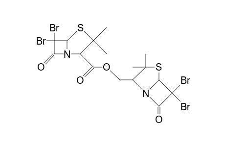 6,6-Dibromo-2,2-dimethyl-penam-3-carboxylic acid, (6,6-dibromo-2,2-dimethyl-penam-3-yl)methyl ester