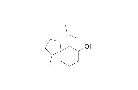 Spiro[4.5]decan-7-ol, 1-methyl-4-(1-methylethyl)-