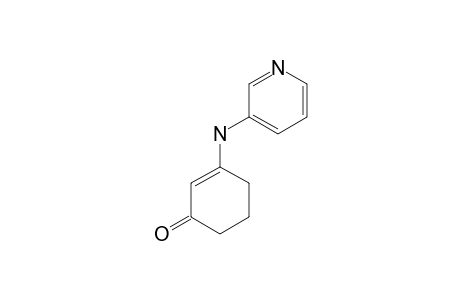 3-(pyridin-3-ylamino)cyclohex-2-en-1-one