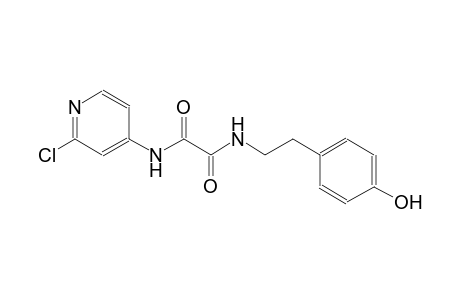 ethanediamide, N~1~-(2-chloro-4-pyridinyl)-N~2~-[2-(4-hydroxyphenyl)ethyl]-
