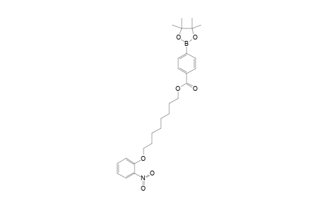 4-[[8-(2-NITROPHENOXY)-OCTYL]-OXY]-CARBONYL-(4,4,5,5-TETRAMETHYL)-1,3,2-DIOXABOROLAN-2-YL-BENZENE