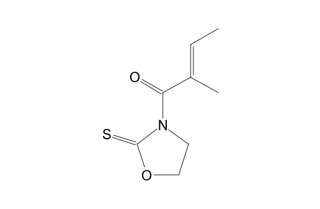 3-(2'-METHYLBUT-2-ENOYL)-OXAZOLIDINE-2-THIONE