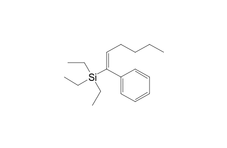 (E/Z)-1-Phenyl-1-(triethylsilyl)-1-hexene