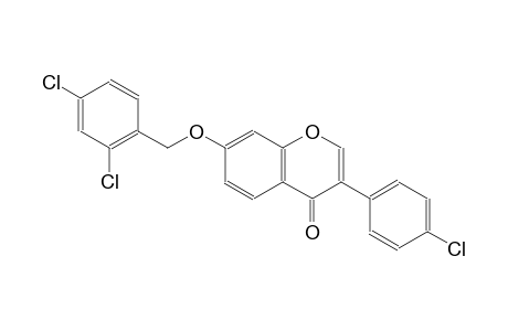 3-(4-chlorophenyl)-7-[(2,4-dichlorobenzyl)oxy]-4H-chromen-4-one