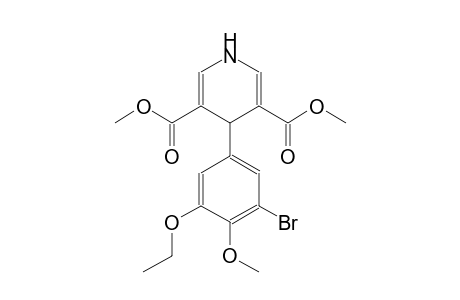 Dimethyl 4-(3-bromanyl-5-ethoxy-4-methoxy-phenyl)-1,4-dihydropyridine-3,5-dicarboxylate