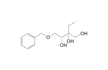 (2R,3R)-4-O-Benzyl-2-ethylbutane-1,2,3,4-tetraol